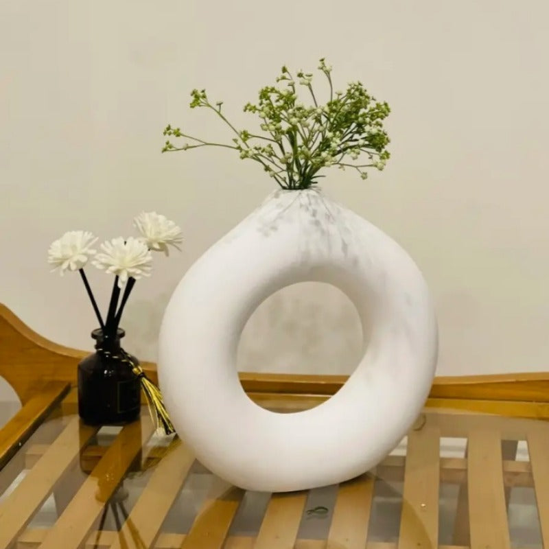 Pack of two Artificial Flower Decoration Piece - Green Best for home and office use