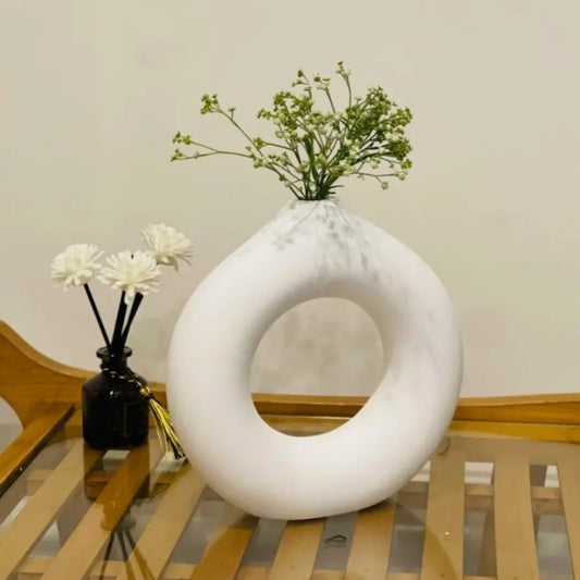 Pack of two Artificial Flower Decoration Piece - Green Best for home and office use
