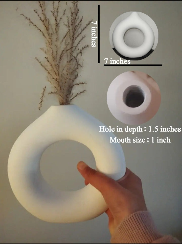 Pack of two Artificial Flower Decoration Piece - Green Best for home and office use